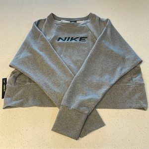 Women’s Nike Dri-Fit crop sweatshirt!